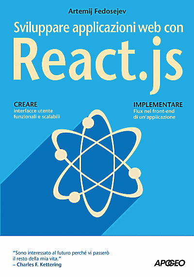 React.js Essentials italian book cover